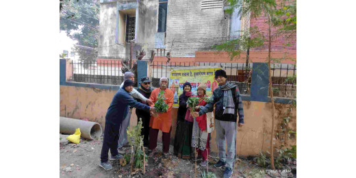 राष्ट्रीय पिछड़ा वर्ग दिवस पर पौधारोपण कार्यक्रम आयोजित